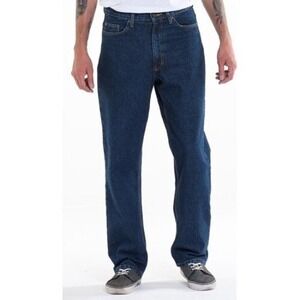 Full Blue Relaxed Fit Jean - Dark Stonewash 40x32